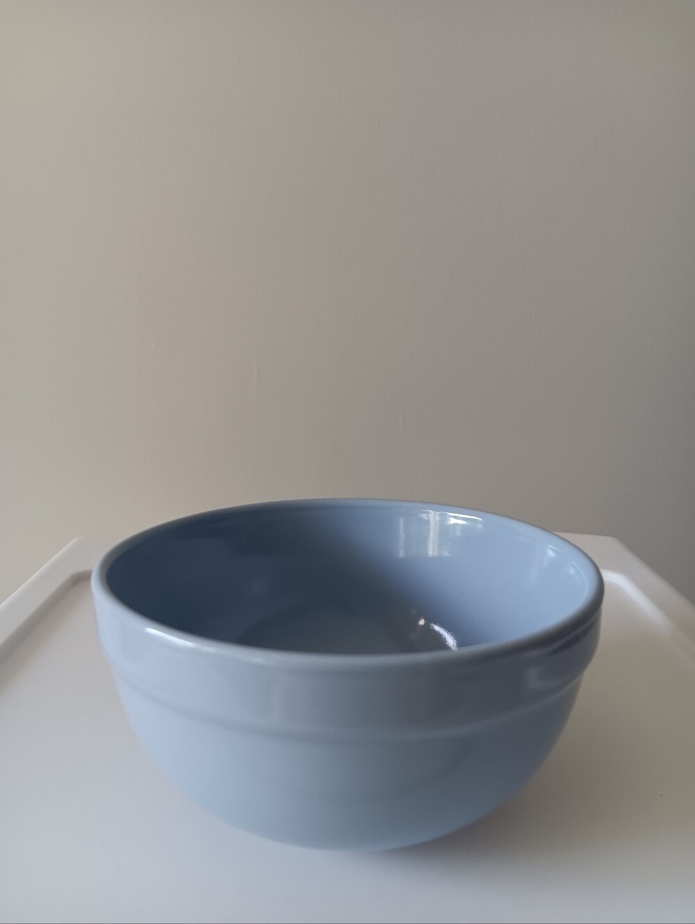 Nantucket Ceramic Round Bowl Cereal Soup Ice Cream 5.5" Light Blue Classic Dish - Picture 12 of 12